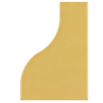 Плитка Equipe Curve 28847 Yellow Gloss 8,3x12