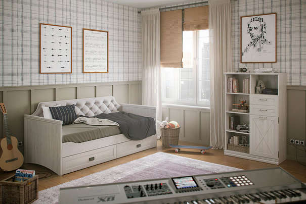 Комплект мебели для детской Кантри 19 (3 элемента)