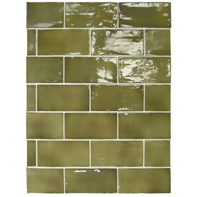 Плитка Equipe Manacor 26908 Basil Green 7,5x15