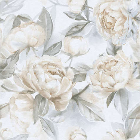 Керамогранит Staro Slim Elite Peonies Decor A+B Matt 60x120