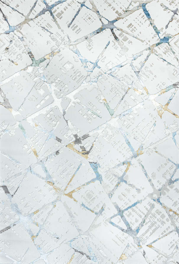 Турецкий ковер из полиэстера «CHARLESTON» EJ54A-CREAM