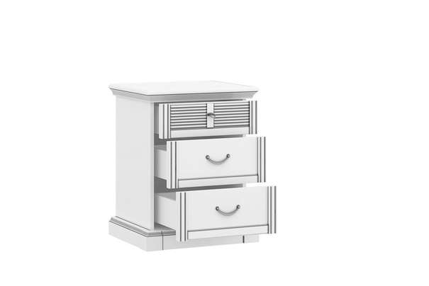 Прикроватная тумба Изотта с выдвижными ящиками