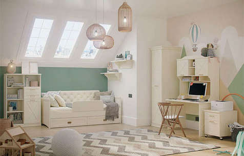 Комплект мебели для детской Кантри 9 (13 элементов)