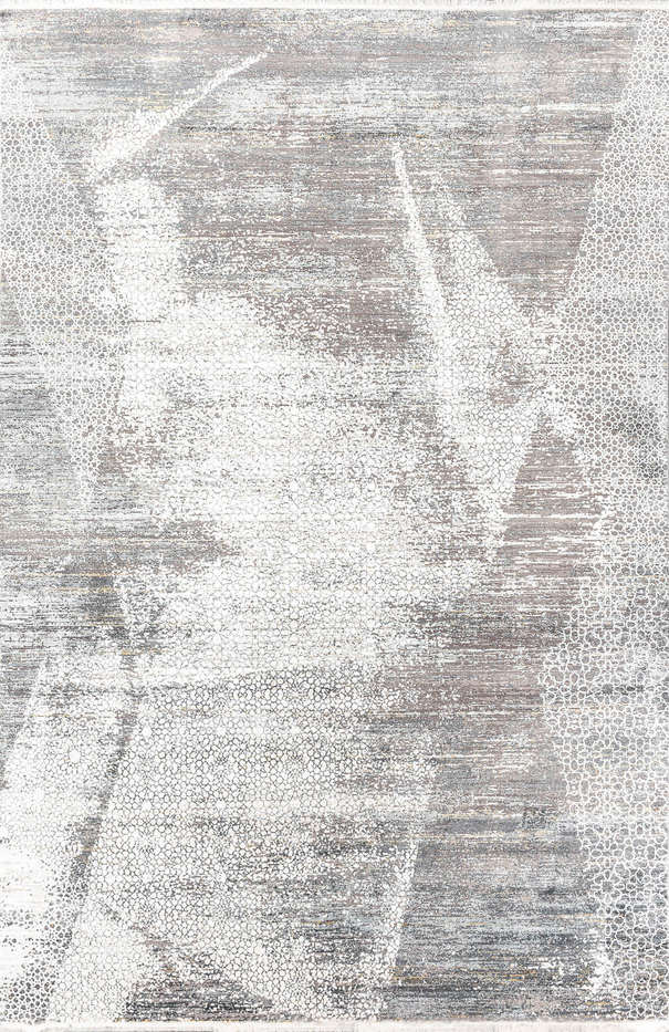 Турецкий ковер из эвкалиптового шёлка и акрила «ASPENDOS» M190B-CREAM