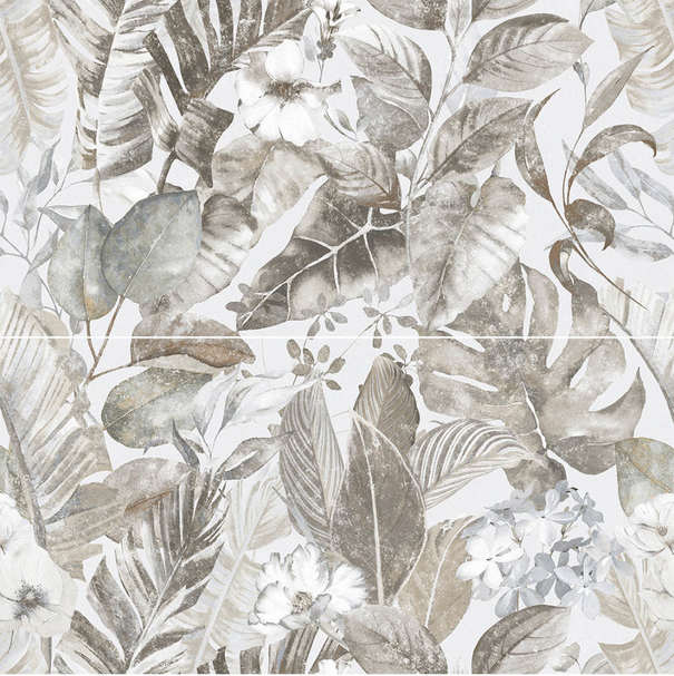 Керамогранит Staro Slim Elite Flower Decor A+B Matt 60x120