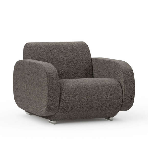 Эбер Кресло (Темно-коричневый, ткань IPEKS 7068 55901)