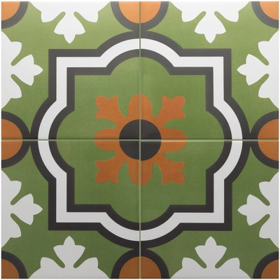 Плитка Equipe Rivoli 30711 Monaco Verde 20x20