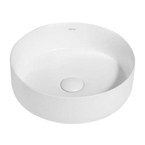 Раковина накладная Abber Bequem 36 см AC2108MW белая матовая