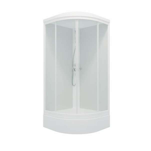 Душевая кабина Triton Ультра 90х90 Щ0000061849 стекло прозрачное, профиль белый