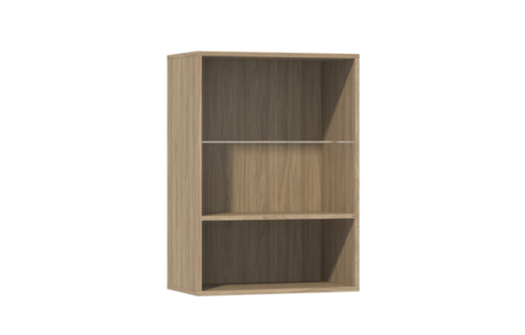 Навесной шкаф Анри АН-411.04 (правый), Швейцарский вяз 
Швейцарский вяз, Белый