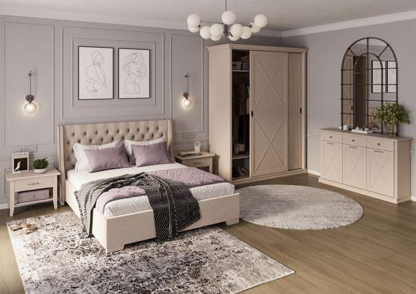 Спальный гарнитур Кантри 5 (5 элементов)