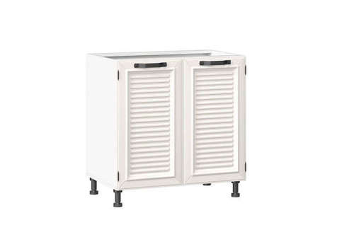 Марина Тумба кухонная 800 Тип 2 (Белый/Алебастр)