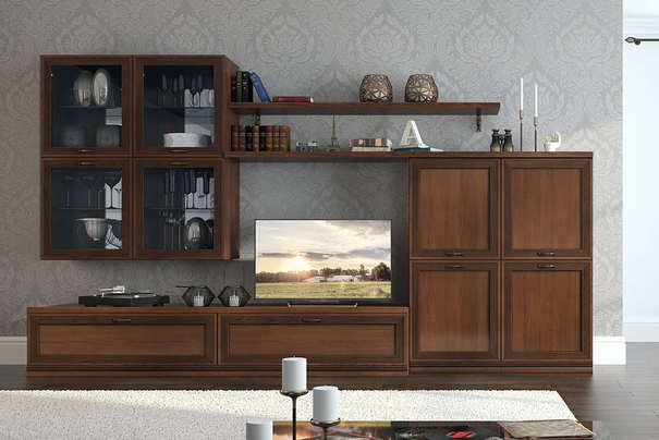 Комплект мебели для гостиной Адажио 14 (7 элементов)