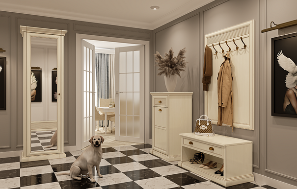 Комплект мебели для прихожей Изотта 3 (7 элементов)