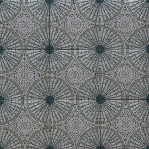 Керамогранит Mainzu Carino PT03811 Menta Mosaico 20x20