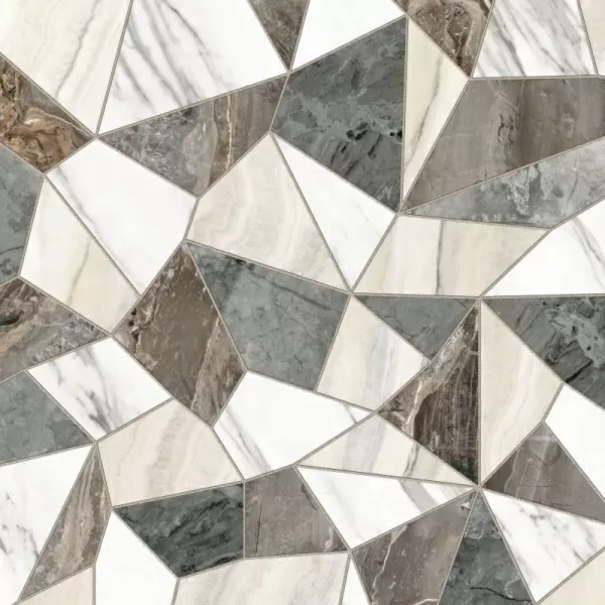 Керамогранит Vitra K951370LPR MarbleSet Декор Микс Терраццо R9 60x60