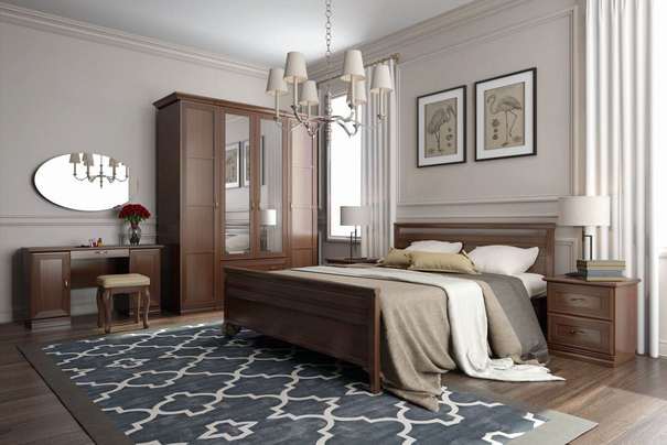 Спальный гарнитур Адажио 5 (12 элементов)