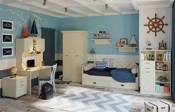 Комплект мебели для детской Кантри 7 (12 элементов)