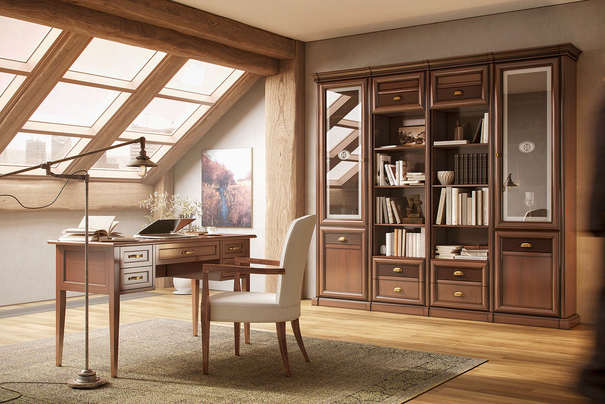 Комплект мебели для кабинета Изотта 6 (9 элементов)