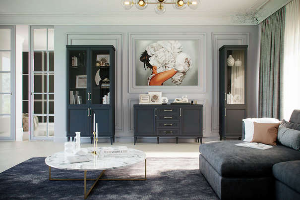 Комплект мебели для гостиной Орландо 3 (3 элемента)