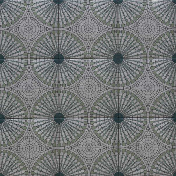 Керамогранит Mainzu Carino PT03811 Menta Mosaico 20x20