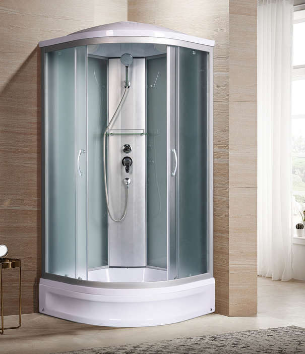 Душевая кабина River NARA 90/24 MT 90x90 стекла матовые, профиль хром (10000000171)