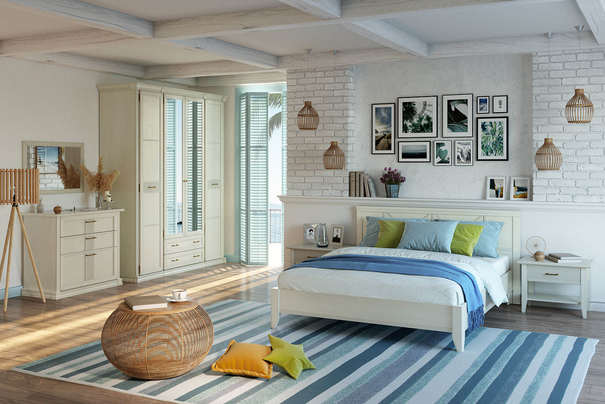 Спальный гарнитур Кантри 15 (10 элементов)