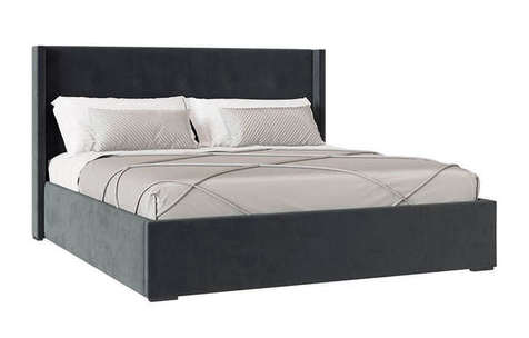 Кровать Орландо 180х200 180 х 200 см, Серый уголь