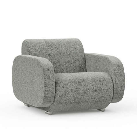 Эбер Кресло (Серый, ткань RUBY 13650/22905)