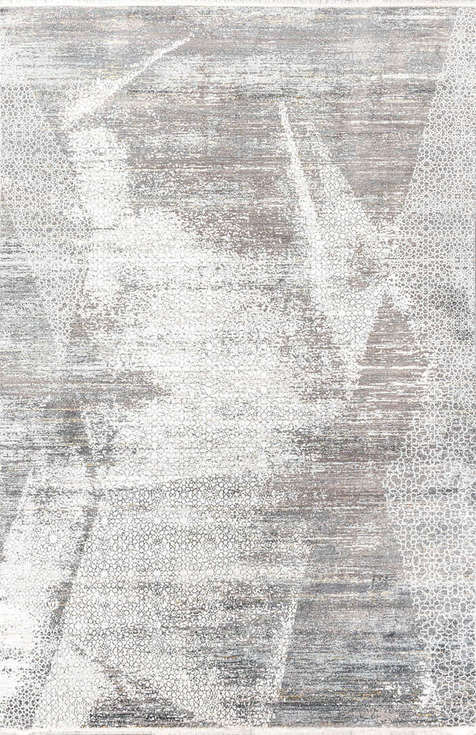 Турецкий ковер из эвкалиптового шёлка и акрила «ASPENDOS» M190B-CREAM