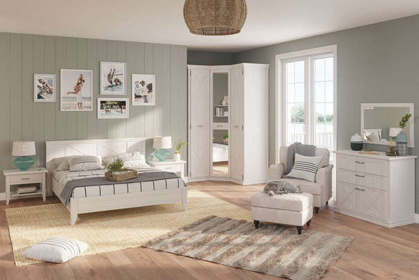 Спальный гарнитур Кантри 7 (10 элементов)