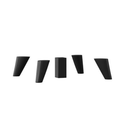 ЛД 685.011.000 "Бруклин" Комплект опор (Чёрный)