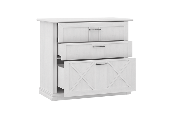 Комод Кантри с выдвижными ящиками С доводчиками, Выдвижной