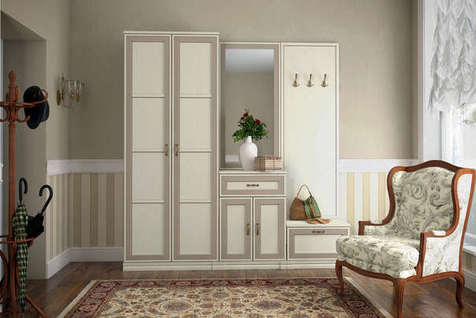 Комплект мебели для прихожей Адажио 2 (6 элементов)