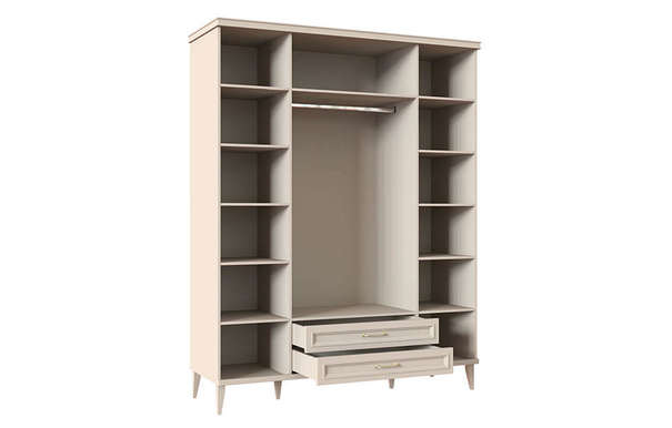 Шкаф Орландо для одежды с зеркалом
Ярко-серый