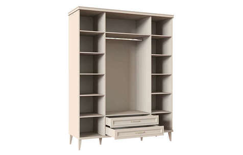 Шкаф Орландо для одежды с зеркалом
Ярко-серый