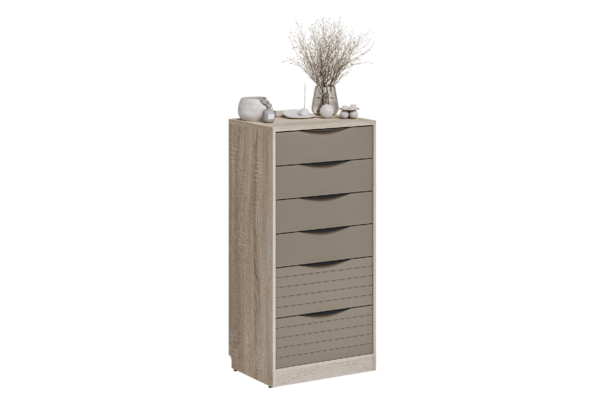 Комод 3 Sonoma Colors (устойчивый серый)
