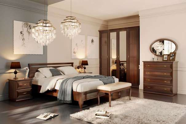 Спальный гарнитур Адажио 2 (7 элементов)