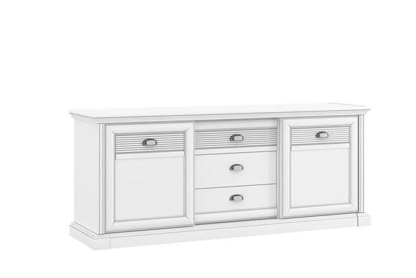 Тумба Изотта под телевизор Белый