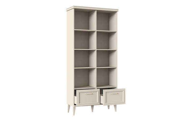 Шкаф Орландо ОР-294.23 с полками ОР-005.00 (3 комплекта) ЛДСП 
Ярко-серый