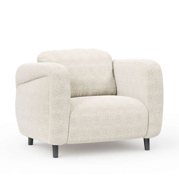 Дафна Кресло (Молочный, ткань IPEKS 7068 7651)