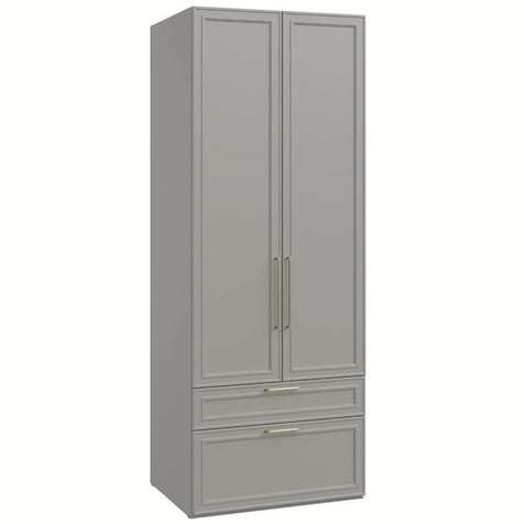 Шкаф двухстворчатый Montreal серый Montreal серый