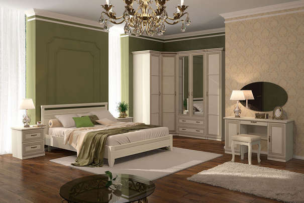 Спальный гарнитур Адажио 1 (7 элементов)