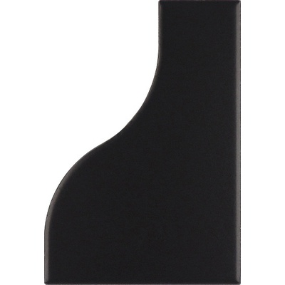Плитка Equipe Curve 28861 Black Matt 8,3x12