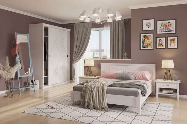 Спальный гарнитур Кантри 8 (4 элемента)