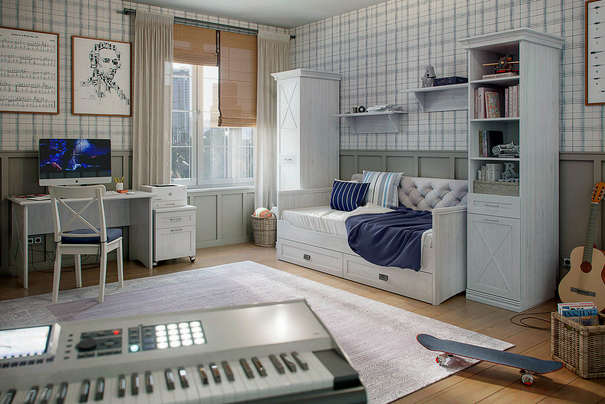 Комплект мебели для детской Кантри 13 (13 элементов)