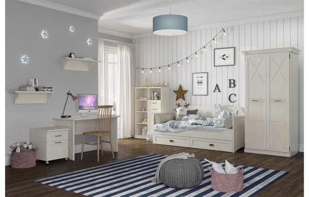 Комплект мебели для детской Кантри 4  (10 элементов)