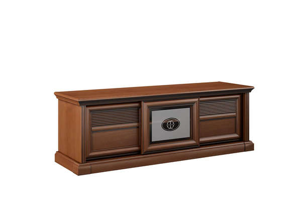 Тумба Изотта под телевизор с раздвижными дверцами Клен старый