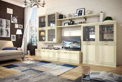 Комплект мебели для гостиной Адажио 13 (7 элементов)