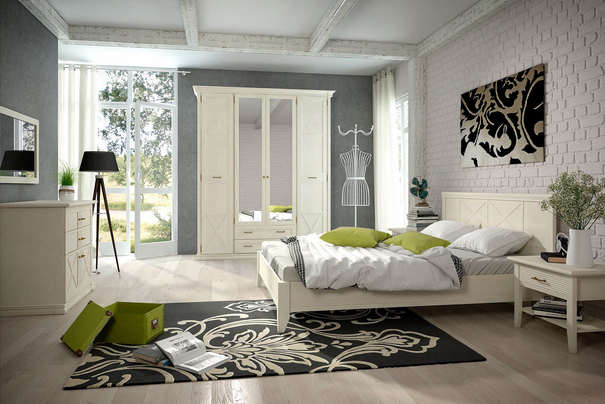 Спальный гарнитур Кантри 1 (8 элементов)